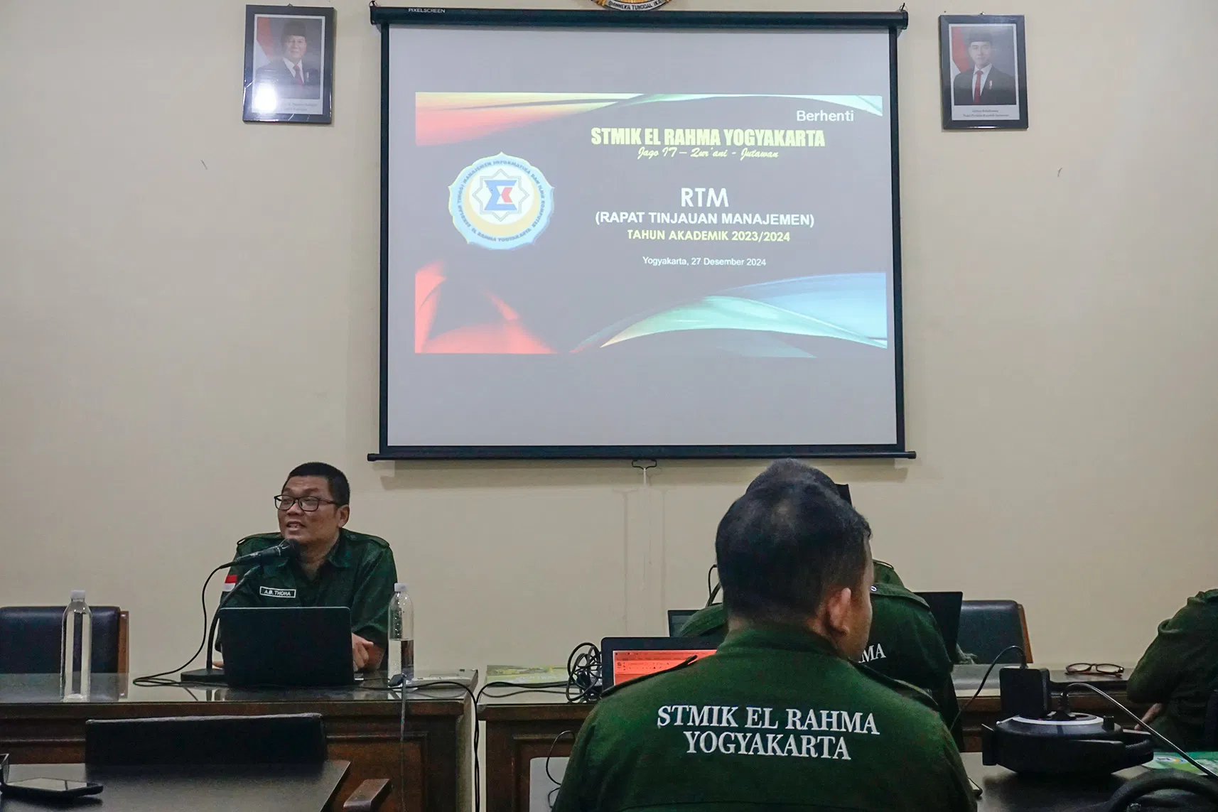 RAPAT TINJAUAN MANAJEMEN (RTM) STMIK EL RAHMA YOGYAKARTA