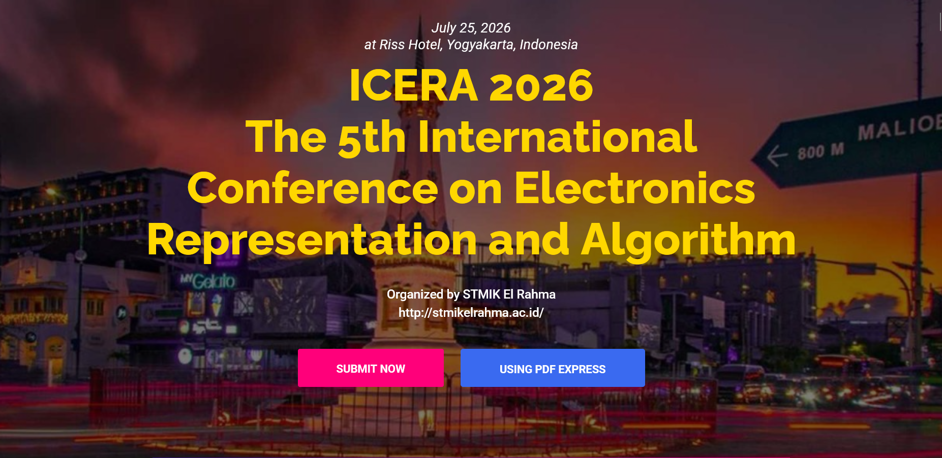 STMIK El Rahma Yogyakarta Kembali Gelar Konferensi Internasional ICERA ke-5 Tahun 2026 