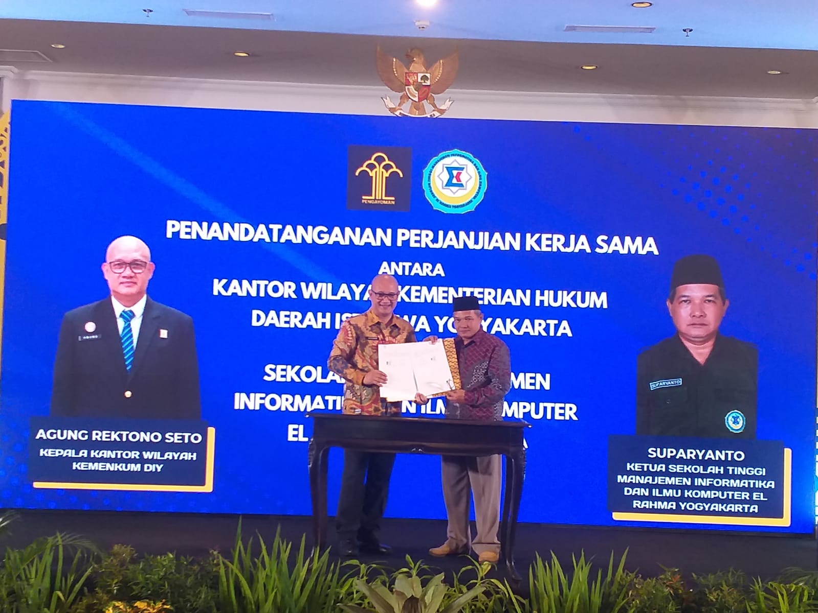 STMIK EL Rahma Yogyakarta Perkuat Pelindungan Kekayaan Intelektual melalui Kerja Sama dengan Kementerian Hukum DIY